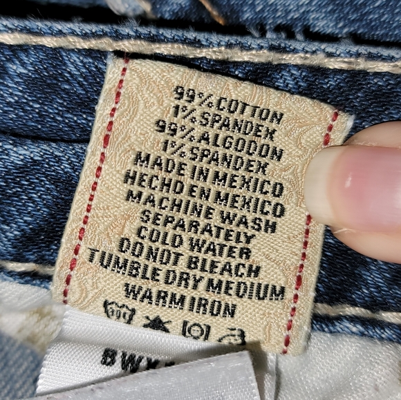 BKE Distressed Flare Jeans "Sabrina" - Picture 12 of 14